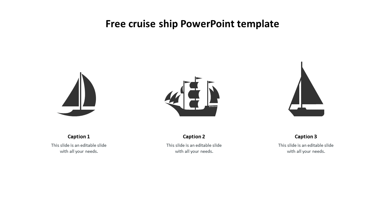 free cruise ship powerpoint template